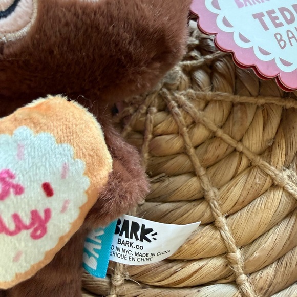 NEW Bark Box Teddy Baker Valentine’s Dog Plush Toy - Picture 2 of 5